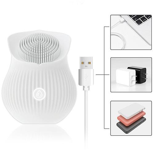 White Flower Stamens Clitoral Stimulator