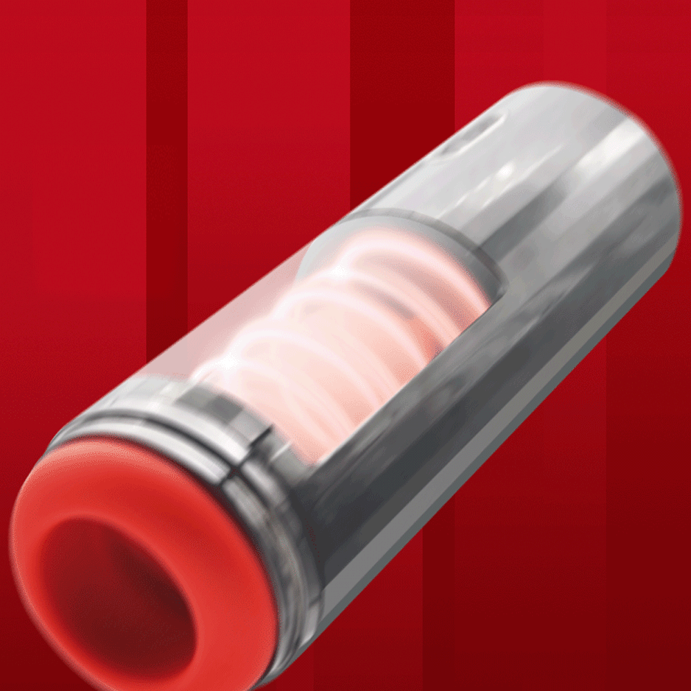 Showeggs 7 Telescopic & Vibration Sucking Fully Automatic Male Masturbator Blowjob Toy