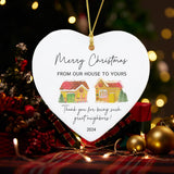 Neighbors Christmas Ornament, Christmas Gift for Neighbors