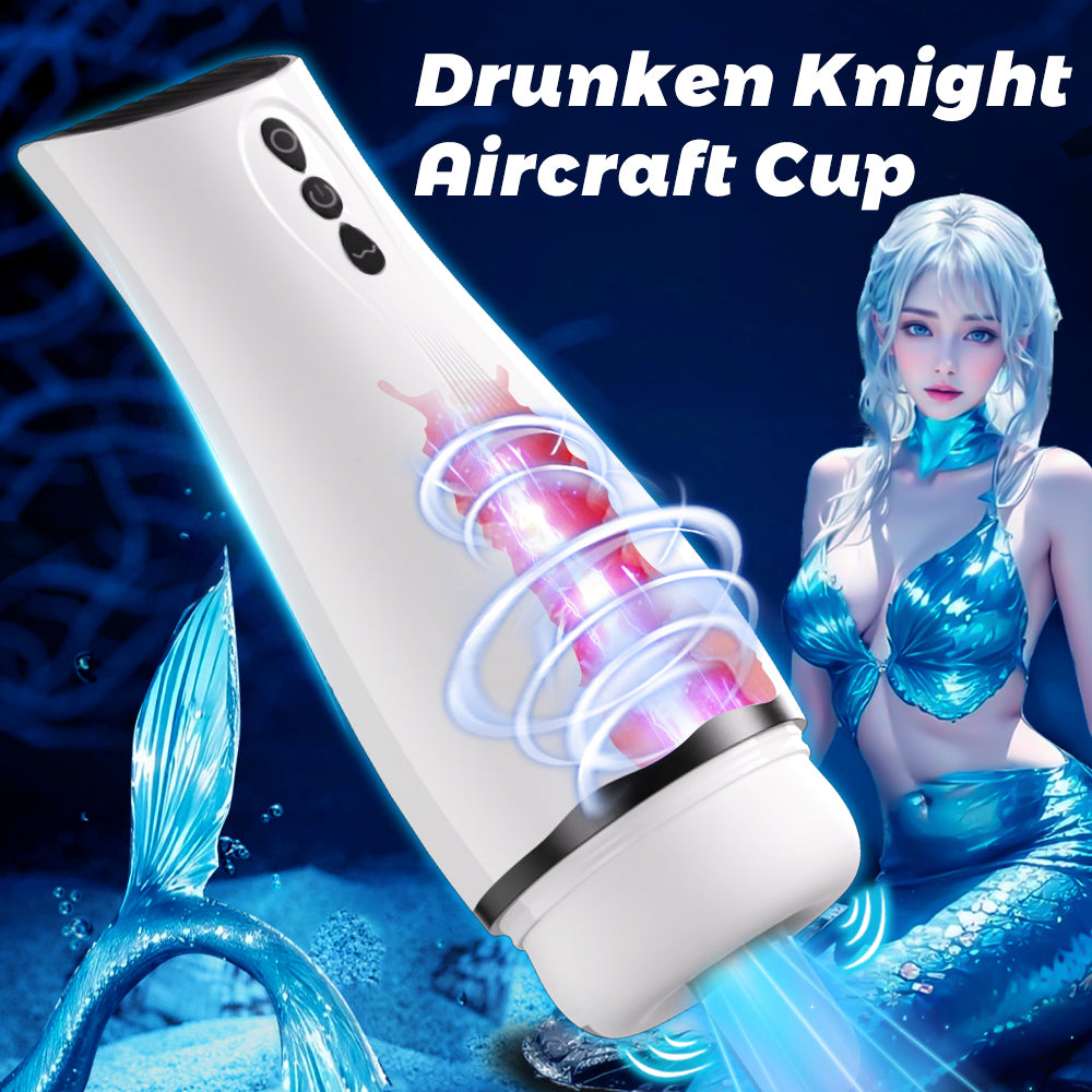 10-Frequency Vibration For Sucking Men’s Electric Airplane Male Masturbator