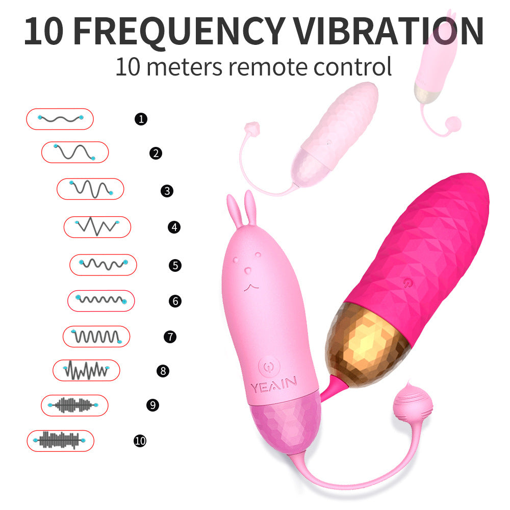 Wireless Mini Multi-Frequency Vibrating Egg