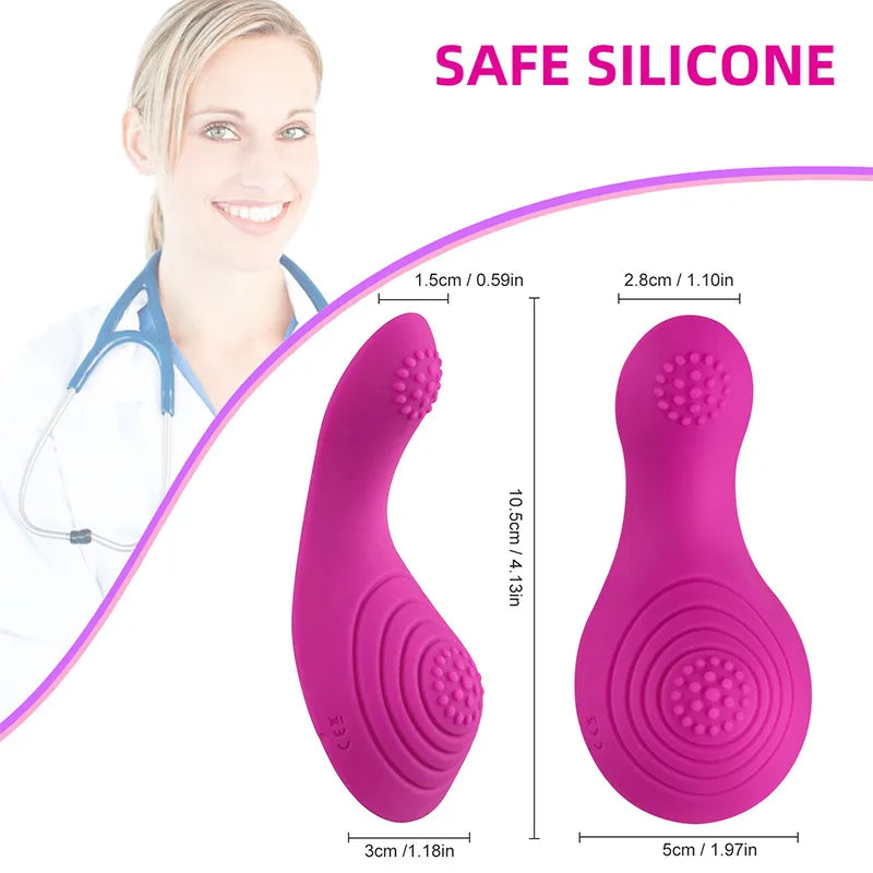 APP Remote Control 10 Vibration Massage Underwear Wearable Jumping Egg Sex Toys