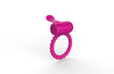 Anillo vibrador de silicona para la lengua
