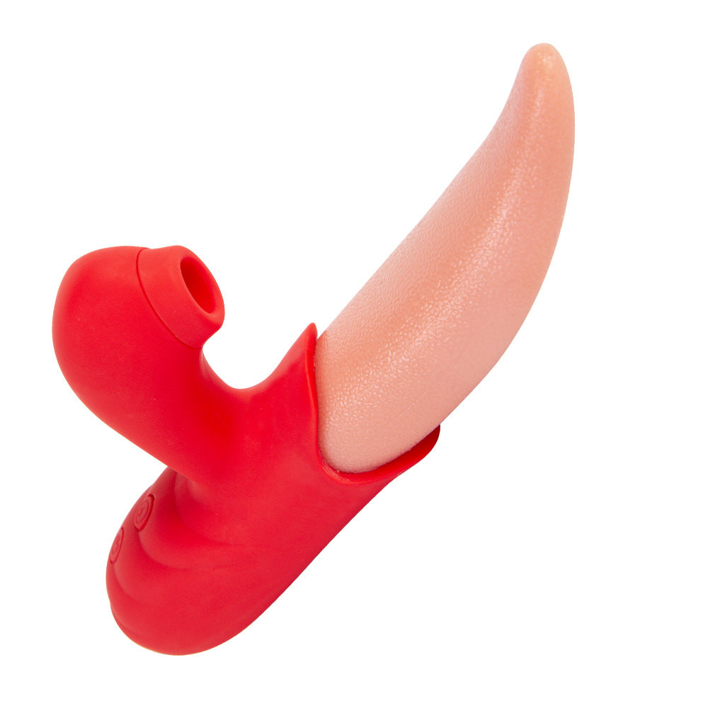 2 IN 1 Upgraded Flapping Tongue G Spot Vibrator