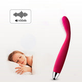 4-in-1 Purple Vibrator Waterproof Rechargeable Curved Dildo