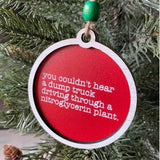 🤪Funny Words Christmas Tree🎄 Hanging Decoration