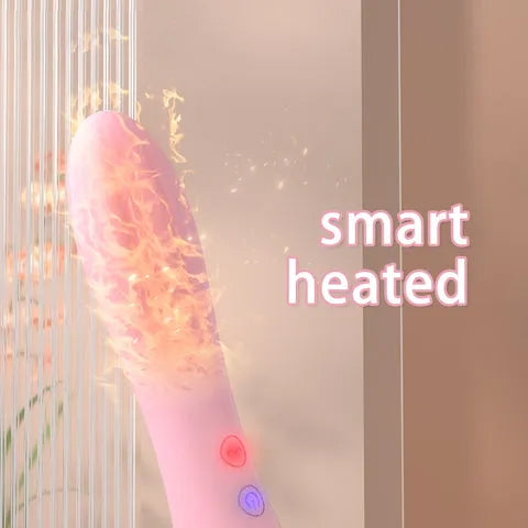10 Vibration Modes Heated Double-Headed Female Masturbator