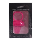 Silent Massage Waterproof Silicone Vibrator Lock Ring
