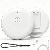 🌎 AI Wearable Translator – 165+ Language Two-Way Voice Translation Device, Real-Time AI Language Translator with Smart Learning, Bluetooth Connectivity for Travel, Work & Everyday Conversations