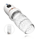 5 Teleskoprotation 10 Vibration LED Digitalanzeige Männliche Masturbatoren