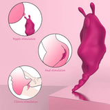 APP Underwear Wearable Magnetic 9 Vibrating Eggs Masturbator