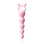 12 Frequency Pink Vibrating Anal Beads G-spot Stimulator
