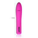 Masajeador vibrador recargable de silicona en forma de bala AV