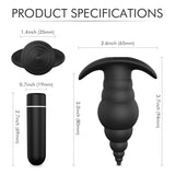 Anal Plug Bullet Massager Vibrating Electric butt Plug