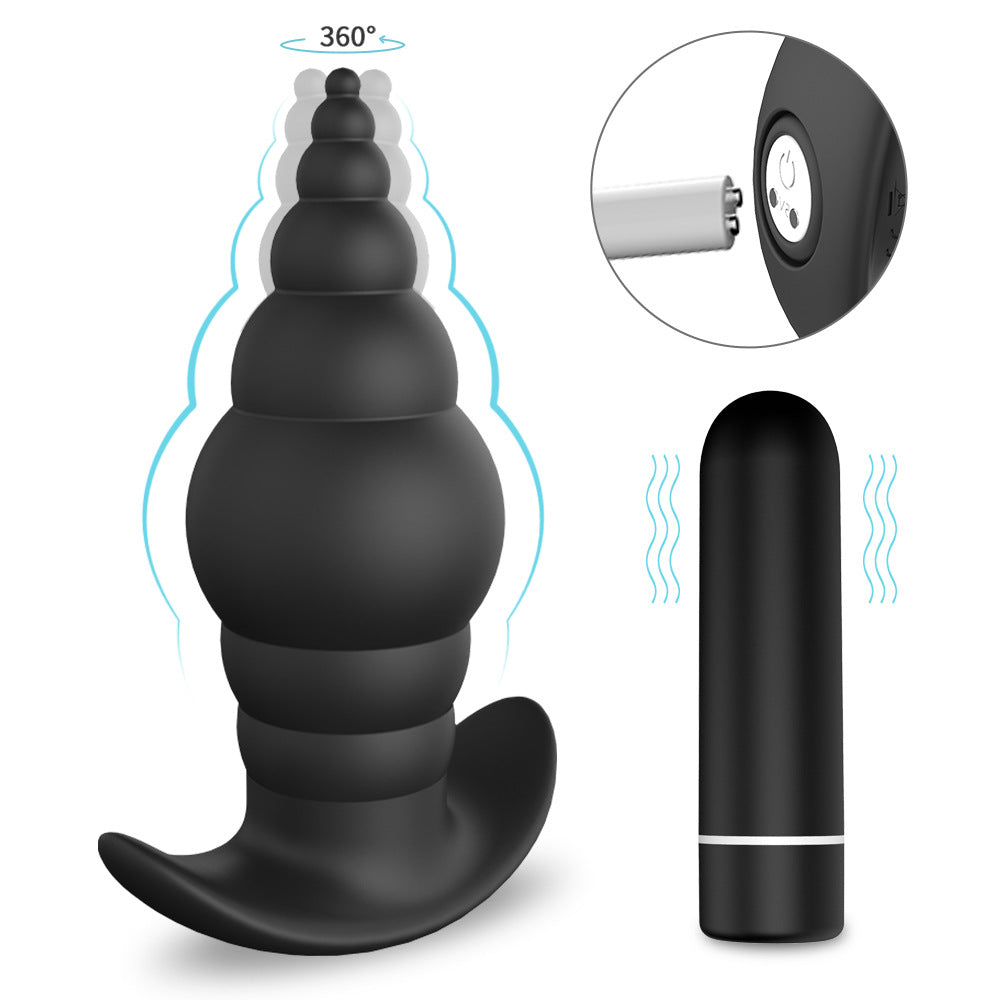 Anal Plug Bullet Massager Vibrating Electric butt Plug