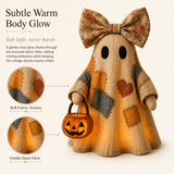 🔥 50% OFF TODAY - 👻🎃 Vintage Patchwork Ghost Decor(✨ LED Pumpkin Lantern}