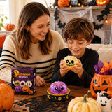🎃 Halloween Dumpling Squeeze Squishy Toy Blind Boxes