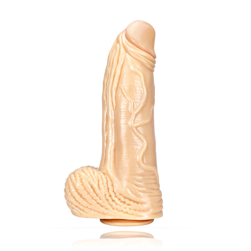 15.35 Inches Huge Long Realistic Textured Penis Dildo