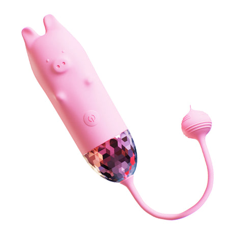 Piggy G-spot Vibrator -10 Frequency Wireless Control Piglet Vibrator