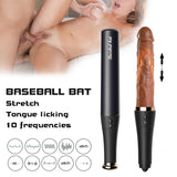 Showeggs 10 Vibration Thrusting Mode Lifelike Electric Dildo with Heating Function