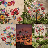 ☀️🌀Outdoors Wind Spinners with Decorative Flowers🌸