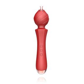 20 Frequency Vibration Mode Rose Vibrators Magic Wand Rechargeable