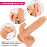 4 in 1 Clitoral Stimulation Suction Cup Realistic Dildo