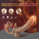 Showeggs  Double Sound Stimulation Head Strong Shock Stimulation Dildo