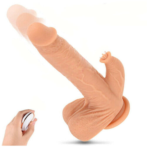 4 in 1 Clitoral Stimulation Suction Cup Realistic Dildo