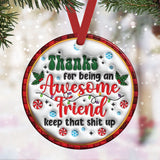 Friendship Ornament-🎁Awesome Friend