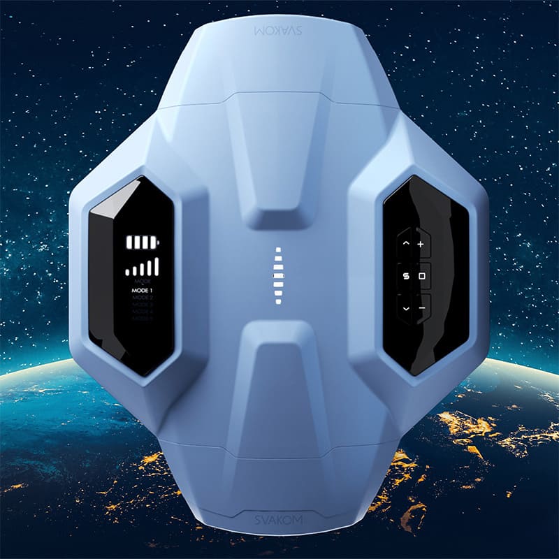 2024 New Galaxy Battleship Telescopic Clip Men's Smart Dual Channel Male Masturbator