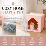 Foldable Pet Shelter with ABS Connectors, Easy to Assemble