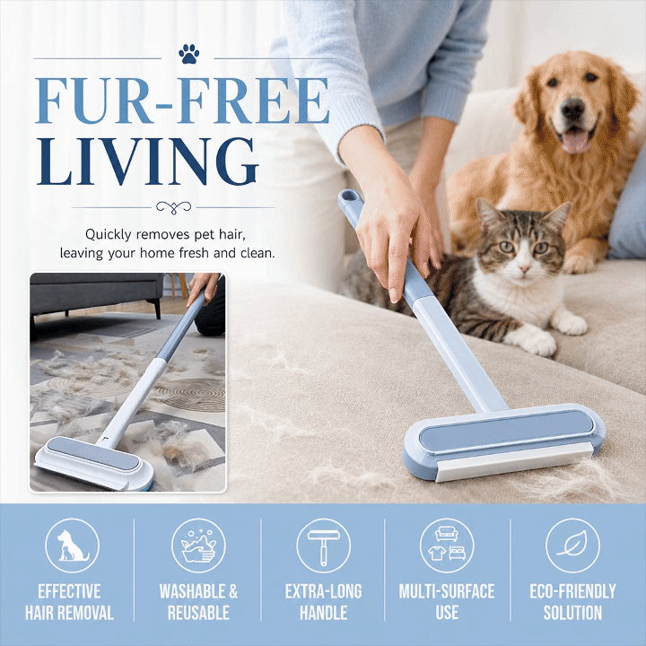 4 in 1 Multifunctional Pet Hair Removal Tool 2 Pack