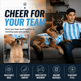 Mesh Breathable Pet Dog & Cat Soccer Jersey 2 Pack