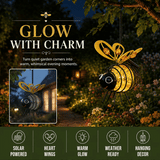 Solar Hanging Bee Garden Lights – 2 Pack