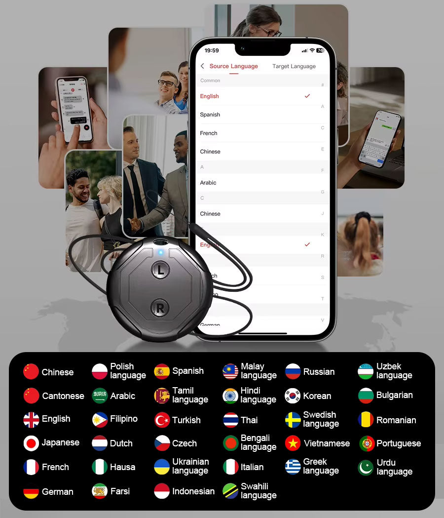 🔥LAST DAY 50% OFF 🌎 K18 AI Smart Translator 2026– Break Language Barriers & Connect With the World