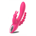 Masturbador Vibrador Doble Cabezal de 3 Puntos y Multifrecuencia