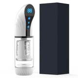 2 In 1 Fully Automatic LCD Telescopic Rotating Male Airplane Cup