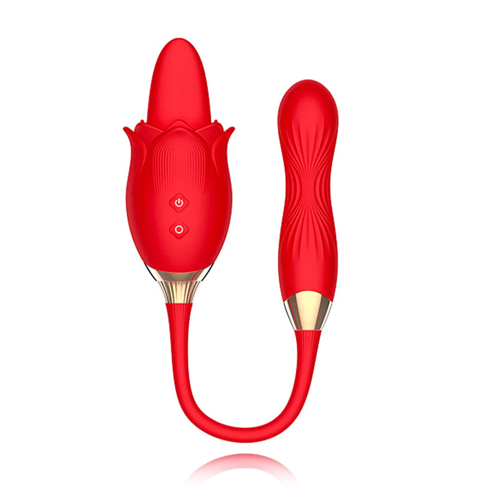 10 Frequency Tongue Licking 10 Frequency Twist Vibrator