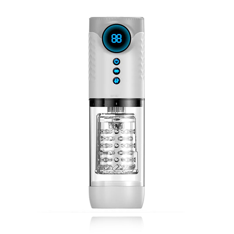 9-Frequency Fully Automatic Telescopic Rotating Male Masturbation Cup