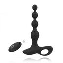 Masajeador de Próstata Control Remoto Inalámbrico Vibrador Anal de Silicona