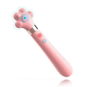 Vibrador de pata de gato vibratorio con calefacción inteligente