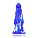 Dildo artificial suave de color mixto Pagoda Gigante