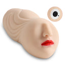 Coño de bolsillo vibrador térmico real