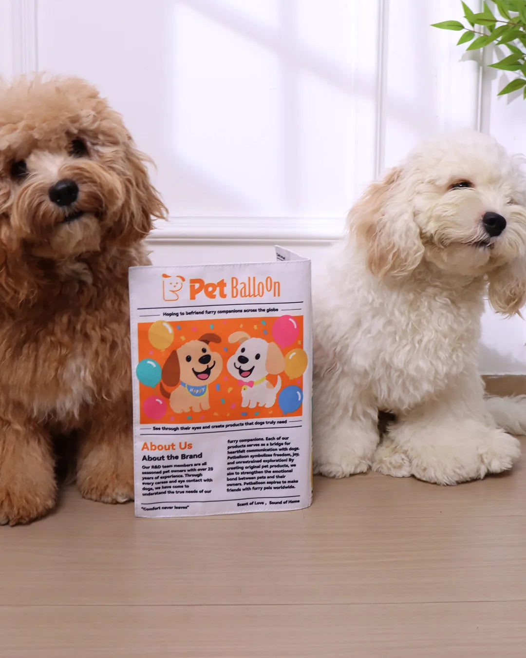 🔥2-Pack Bundle🔥 Newspaper Interactive Crinkle Dog Toy for Boredom Relief