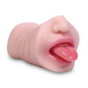 Taschenmuschi Weiche Zunge Gesicht Blowjob Tragbare Muschi 8,1-Zoll