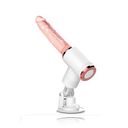 7-Frequenz Teleskop-Vibrations-Dildo mit Heizfunktion für die weibliche Masturbation