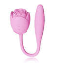 Masturbador Rosa Doble Cabeza Chupador Masajeador Vibratorio