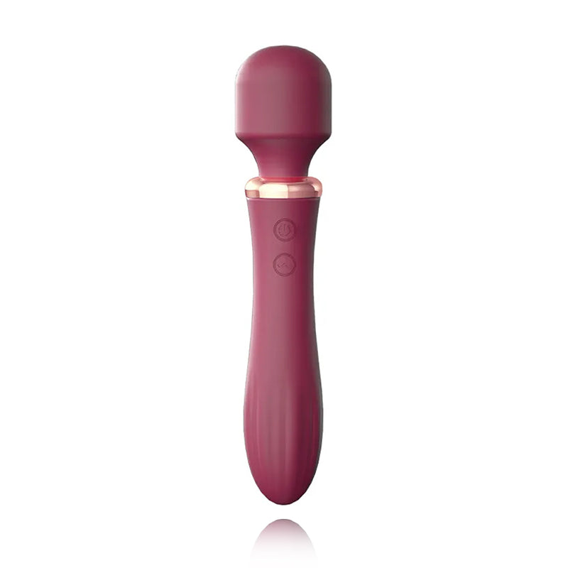 10 Vibration Modes Heated Double-Headed Female Masturbator