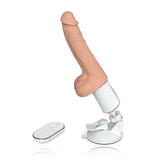 Fully Automatic Intelligent Heated 360-Degree Swinging Telescopic Dildo